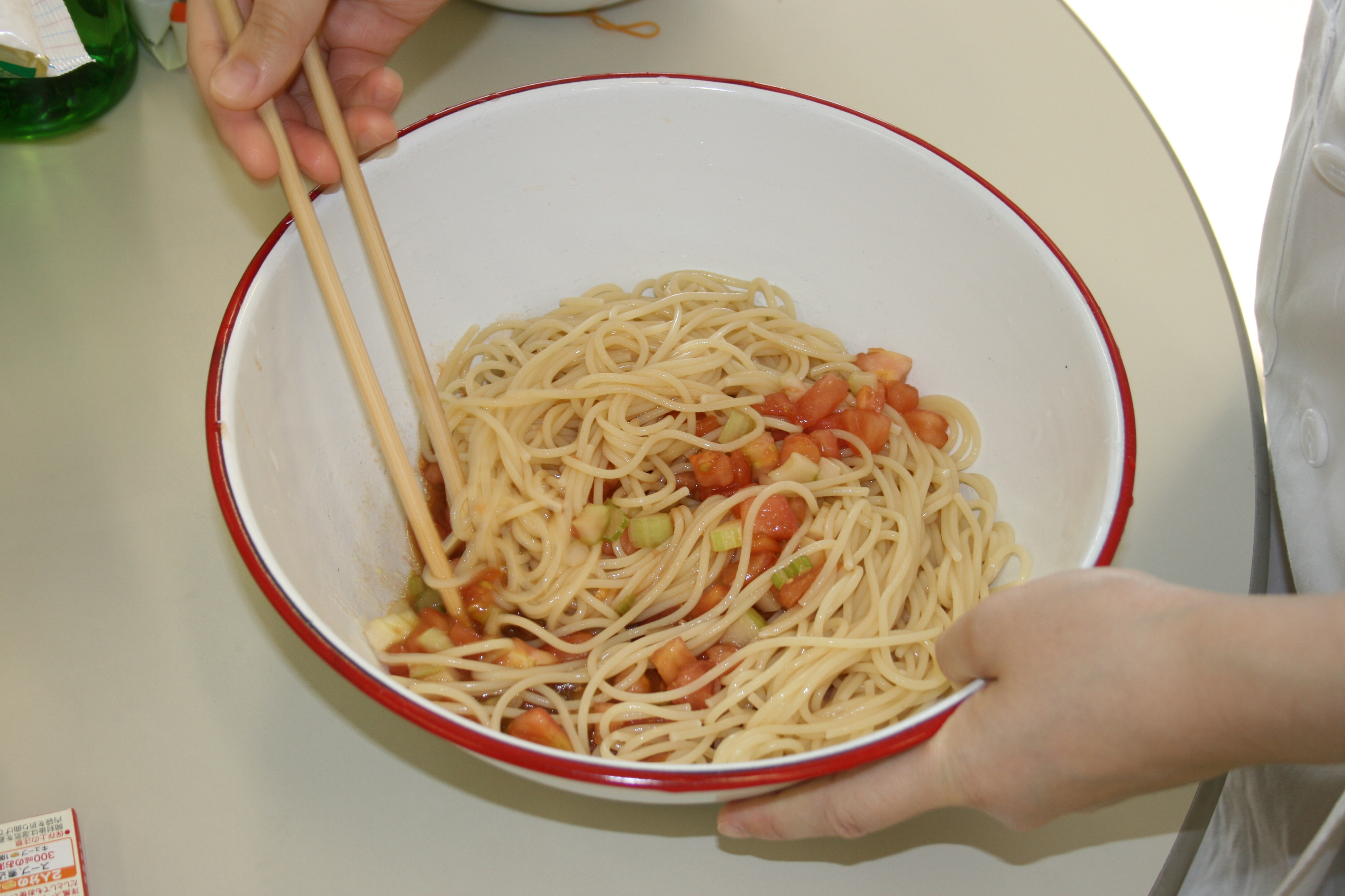 スパゲティ完成まじか