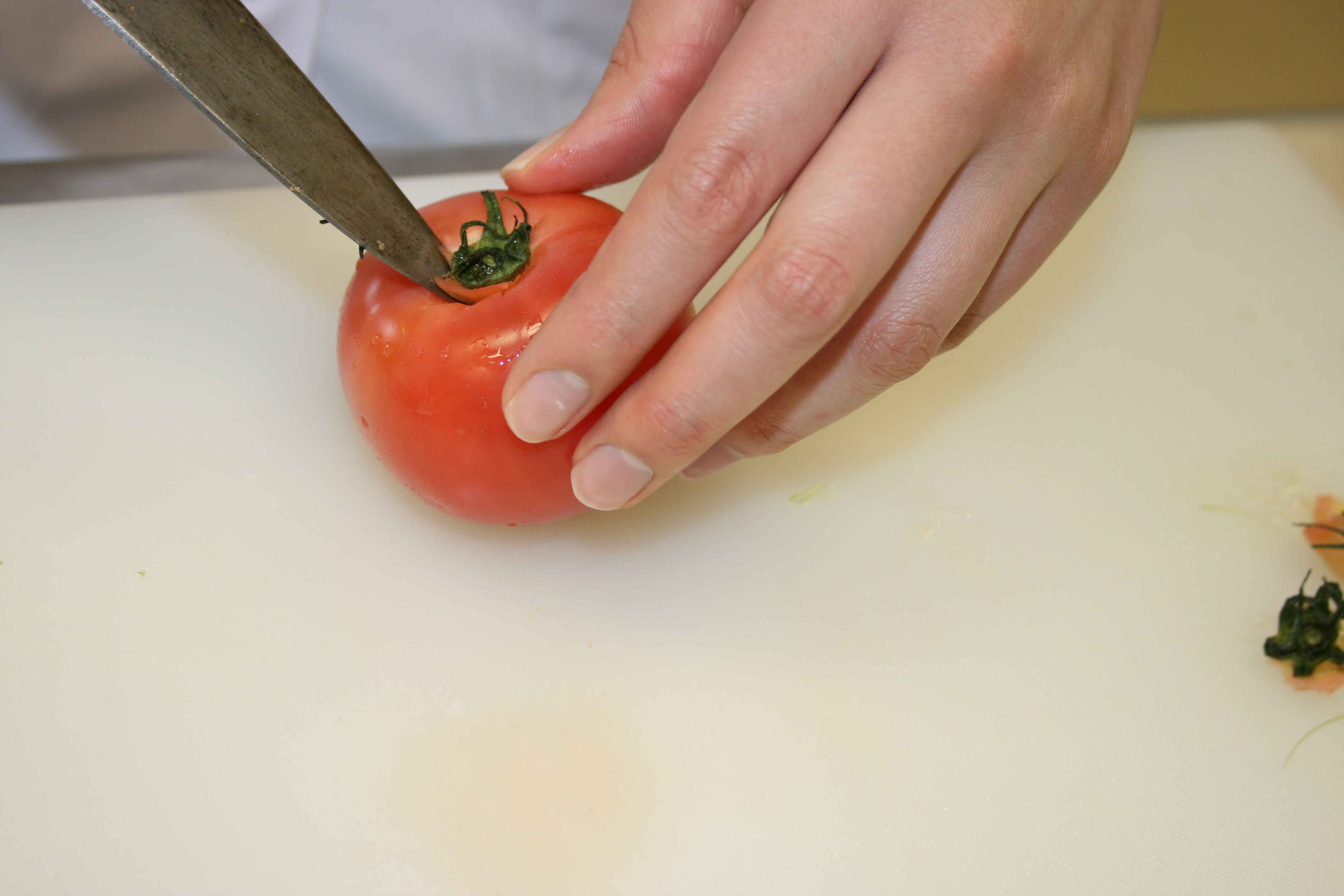 トマト湯むき1