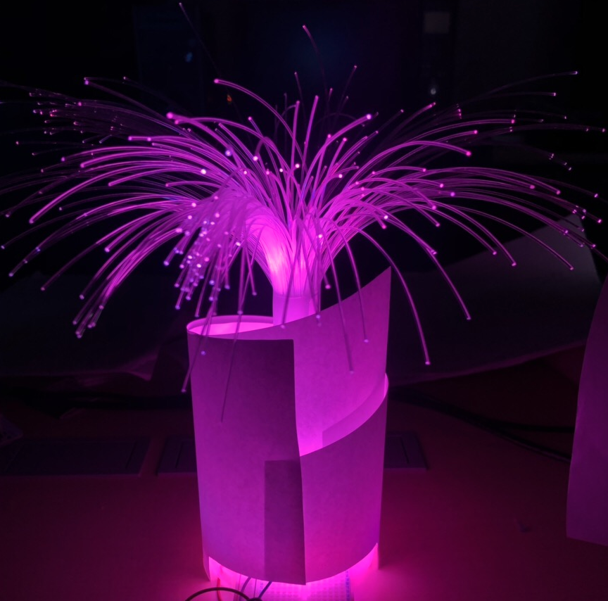 LEDオブジェの写真