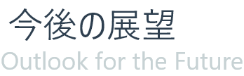 今後の展望