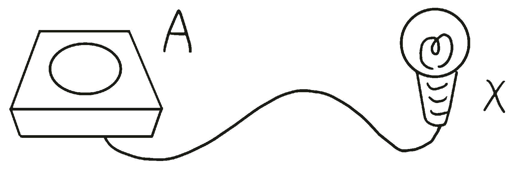 スイッチと豆電球の画像