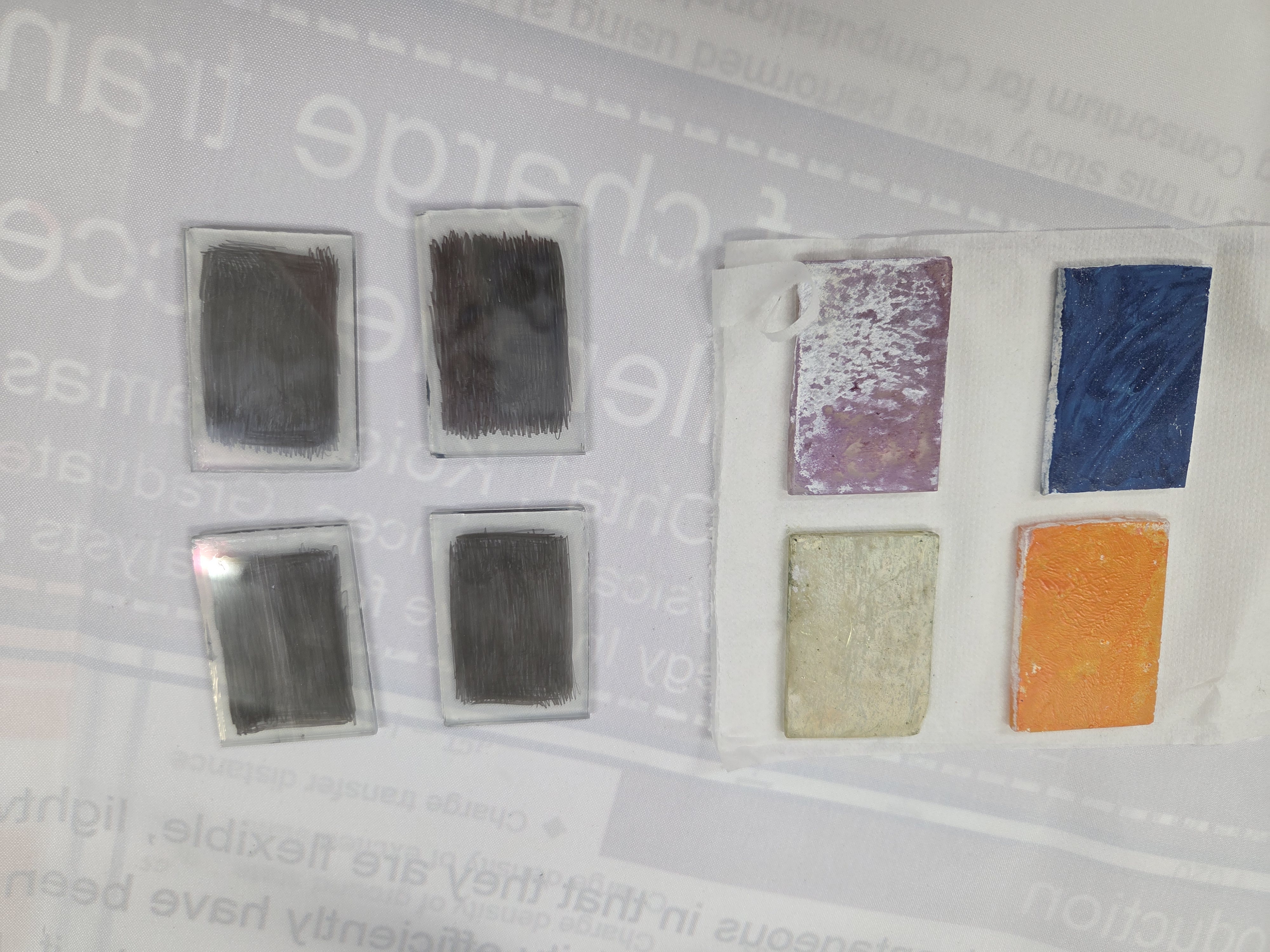 出来上がったガラス